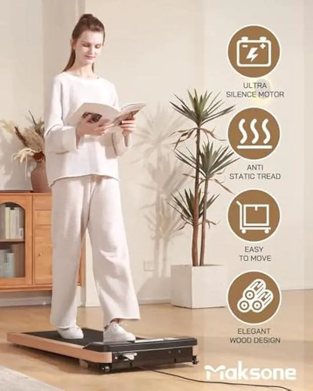 Under Desk Treadmill - 2.25HP Quiet Walking Machine 🏃‍♂️🖥️🔇