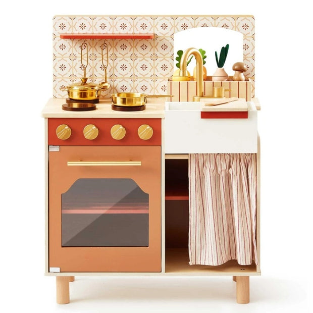 Little Chef Wooden Kitchen Set - Complete Cooking Play for Toddlers 👧🧑‍🍳