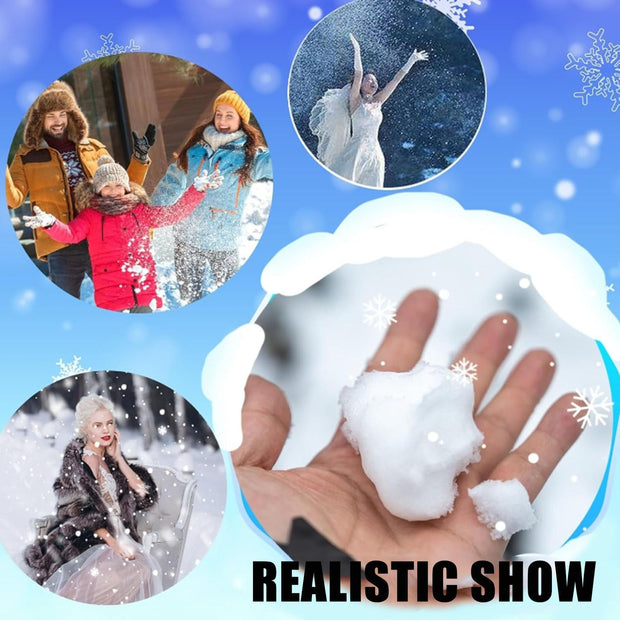 High-Velocity Snow Machine - Remote Control Snow Spray System ❄️✨