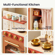 Little Chef Wooden Kitchen Set - Complete Cooking Play for Toddlers 👧🧑‍🍳