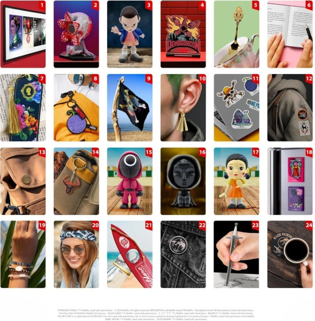 Glamour Countdown Gift Box - 24-Day Luxury Advent Calendar 🎁✨