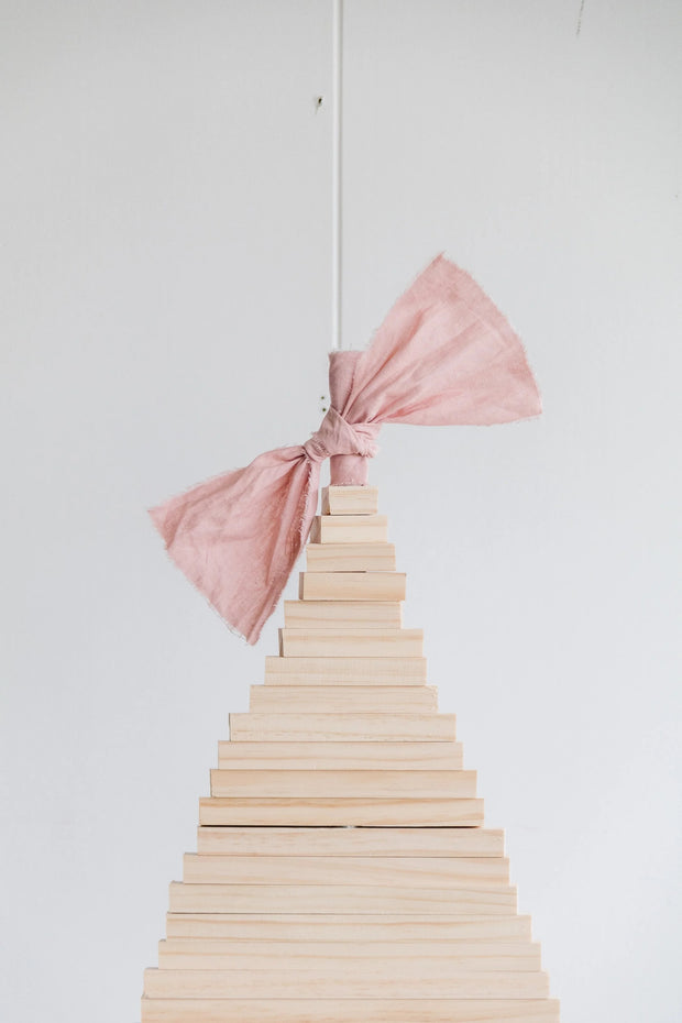 Wooden Christmas Tree – Natural, Rustic & Reusable! 🎄✨