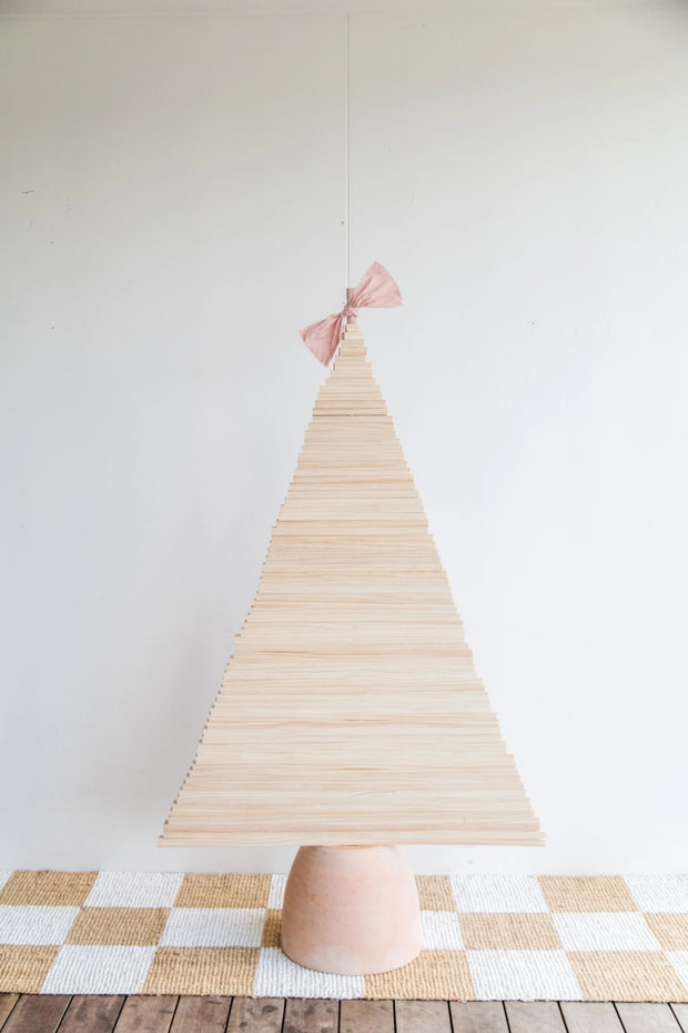 Wooden Christmas Tree – Natural, Rustic & Reusable! 🎄✨
