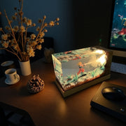 Handmade Anime Night Light - 3D RGB LED Desk Decor 🌙✨