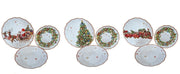 18-Piece Christmas Tableware Set - Festive Dining for 6 🎄🍽️