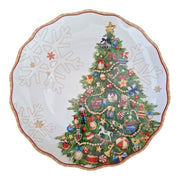 18-Piece Christmas Tableware Set - Festive Dining for 6 🎄🍽️