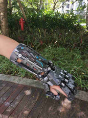 3D-Printed Exoskeleton Arm Armor - Cybernetic Wearable Tech 🤖✨