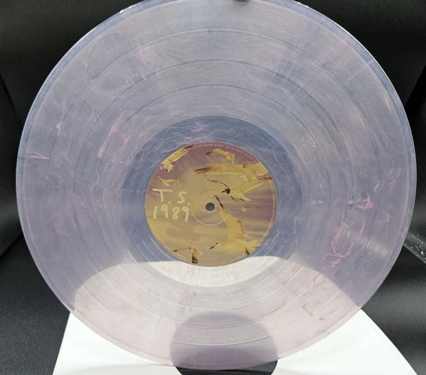 Clear Crystal & Pink Vinyl Record - Limited Edition Collector's Piece 💎🌸
