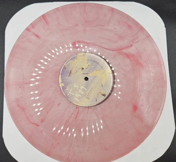 Clear Crystal & Pink Vinyl Record - Limited Edition Collector's Piece 💎🌸