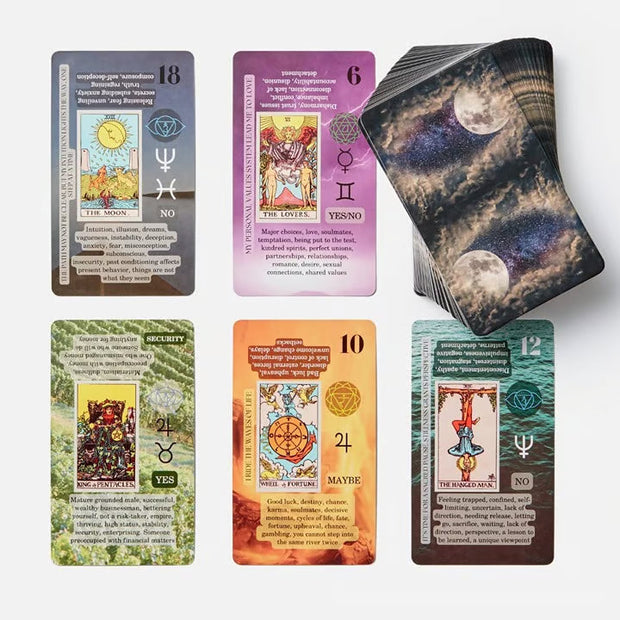 Beginner Tarot Card Deck – Anime Themed Learning Tarot Cards