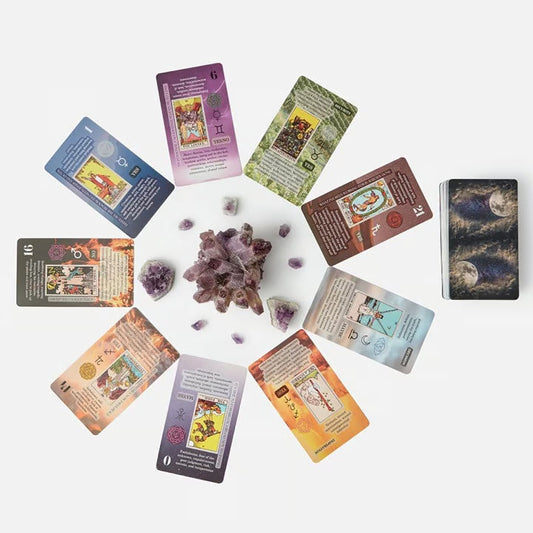 Beginner Tarot Card Deck – Anime Themed Learning Tarot Cards