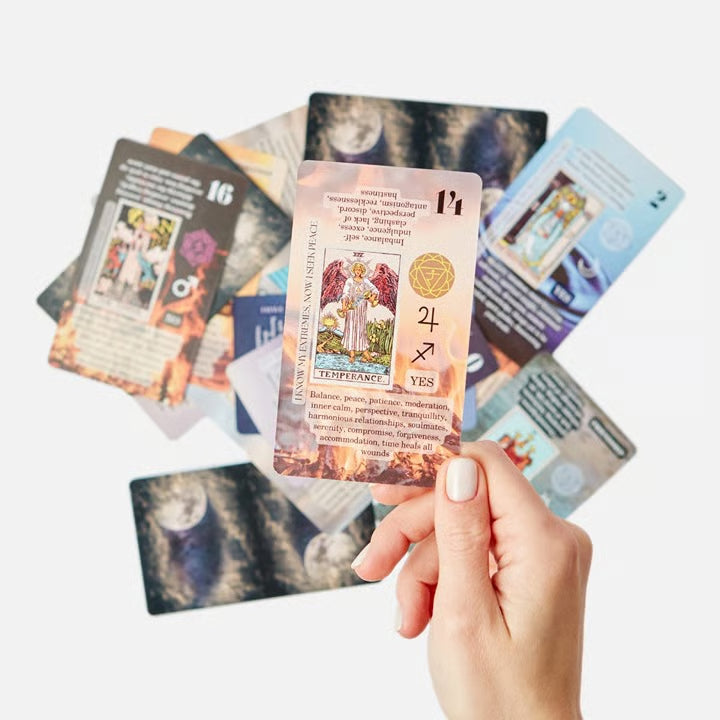 Beginner Tarot Card Deck – Anime Themed Learning Tarot Cards