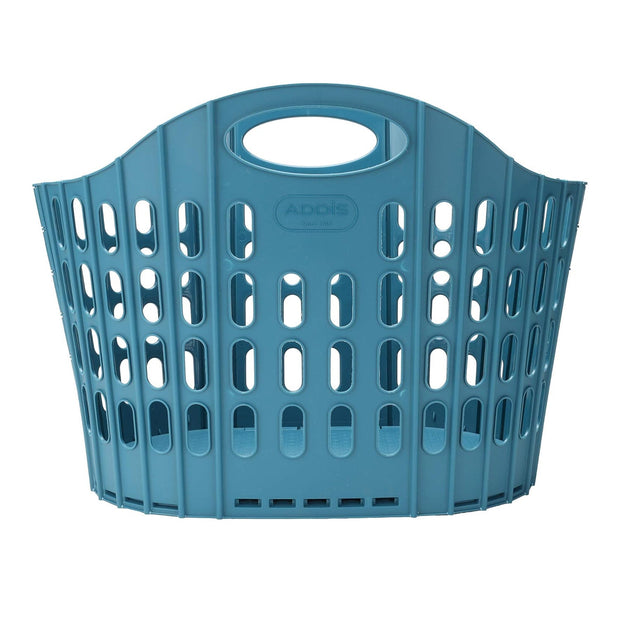 Foldable Laundry Basket 38L / 10 Gallons – Ventilated Plastic Hamper | Compact Clothes Bin