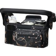 Universal Stroller Organizer – Cup Holder & Phone Bag, Fits Most Strollers