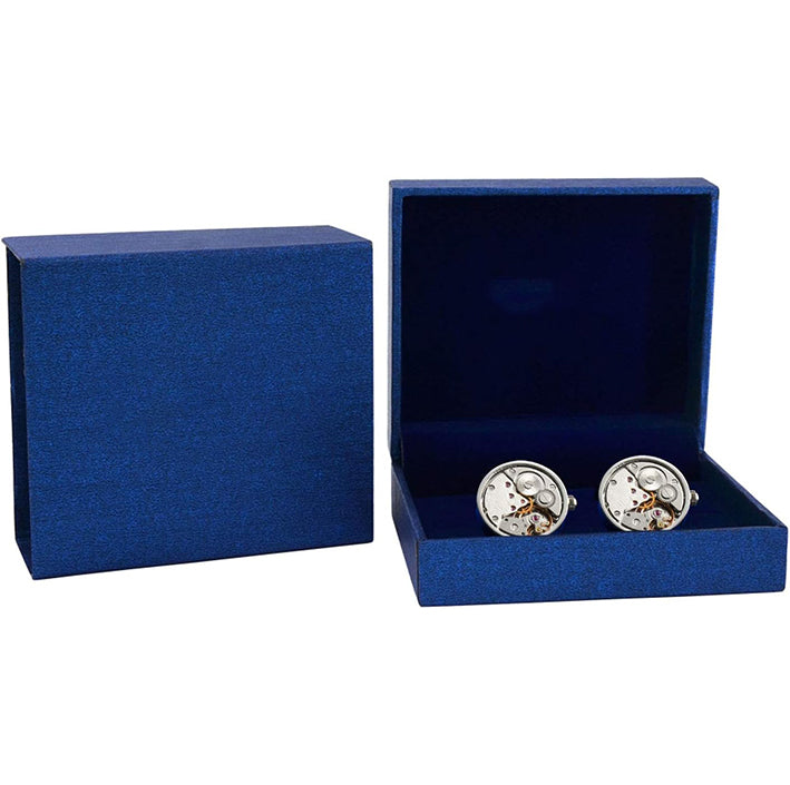 🕰️ Mechanical Cufflinks – Timeless Elegance with a Modern Edge
