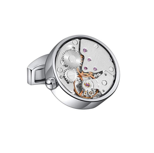 🕰️ Mechanical Cufflinks – Timeless Elegance with a Modern Edge